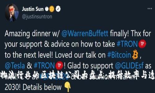 航运物流行业的区块链公司大盘点：提升效率与透明度