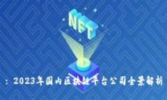 : 2023年国内区块链平台公