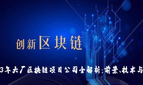 2023年大厂区块链项目公司全解析：前景、技术与创新
