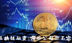   揭秘区块链融资：哪些公