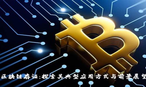区块链存证：探索其典型应用方式与前景展望